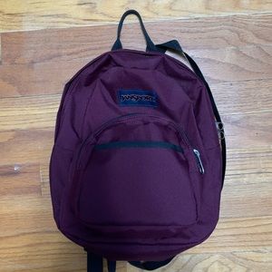 Maroon Jansport Mini Backpack
